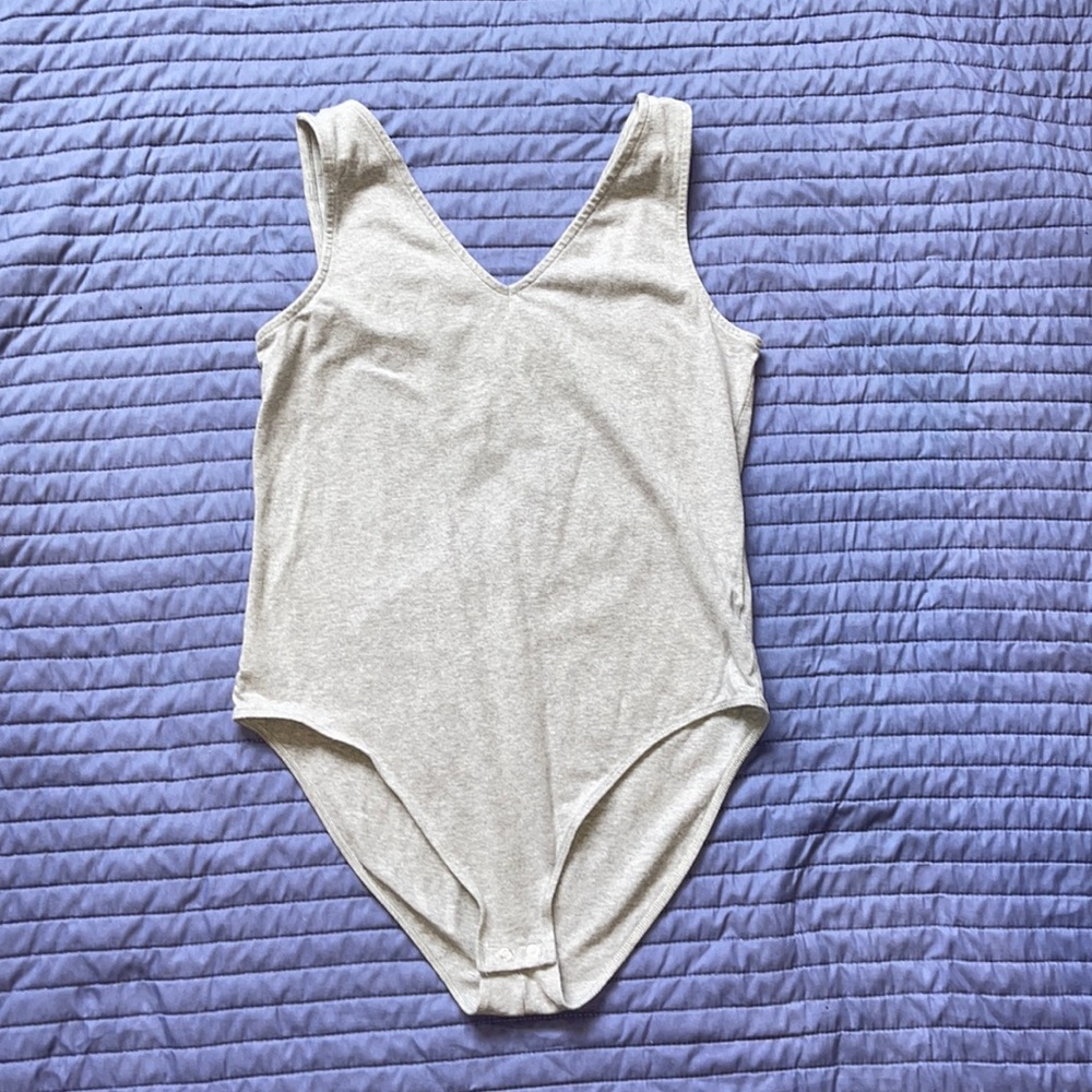 Grey bodysuit